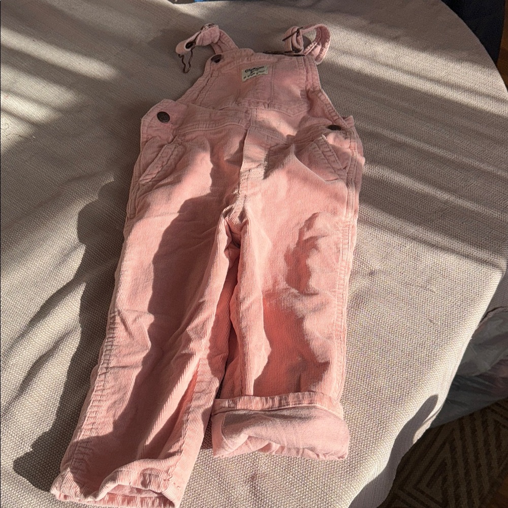 OshKosh B'gosh Light Pink Kids Overalls